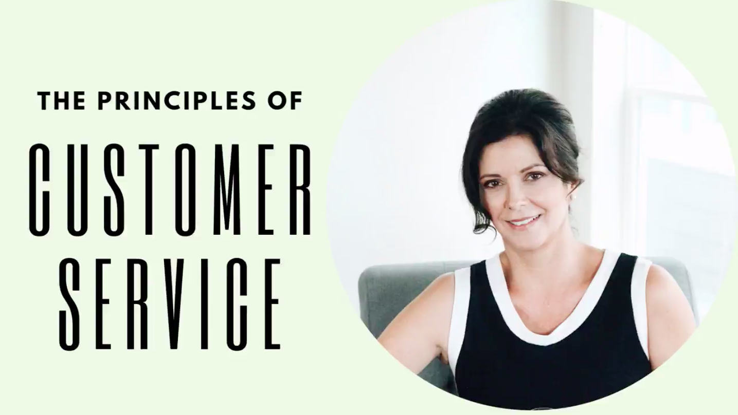 Shari Moss - principles of customer service